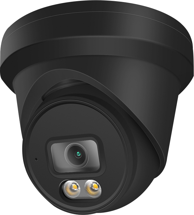 TrueCCTV TR-IP12TW28-B Black Turret Camera